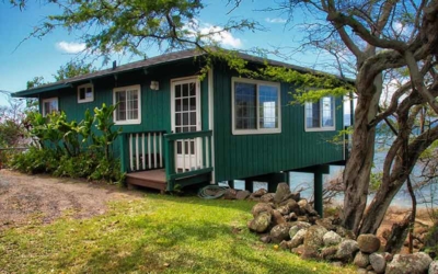 Molokai Beach Houses Pu Unana Beachfront Cottage Visit Molokai Beach Houses Pu Unana